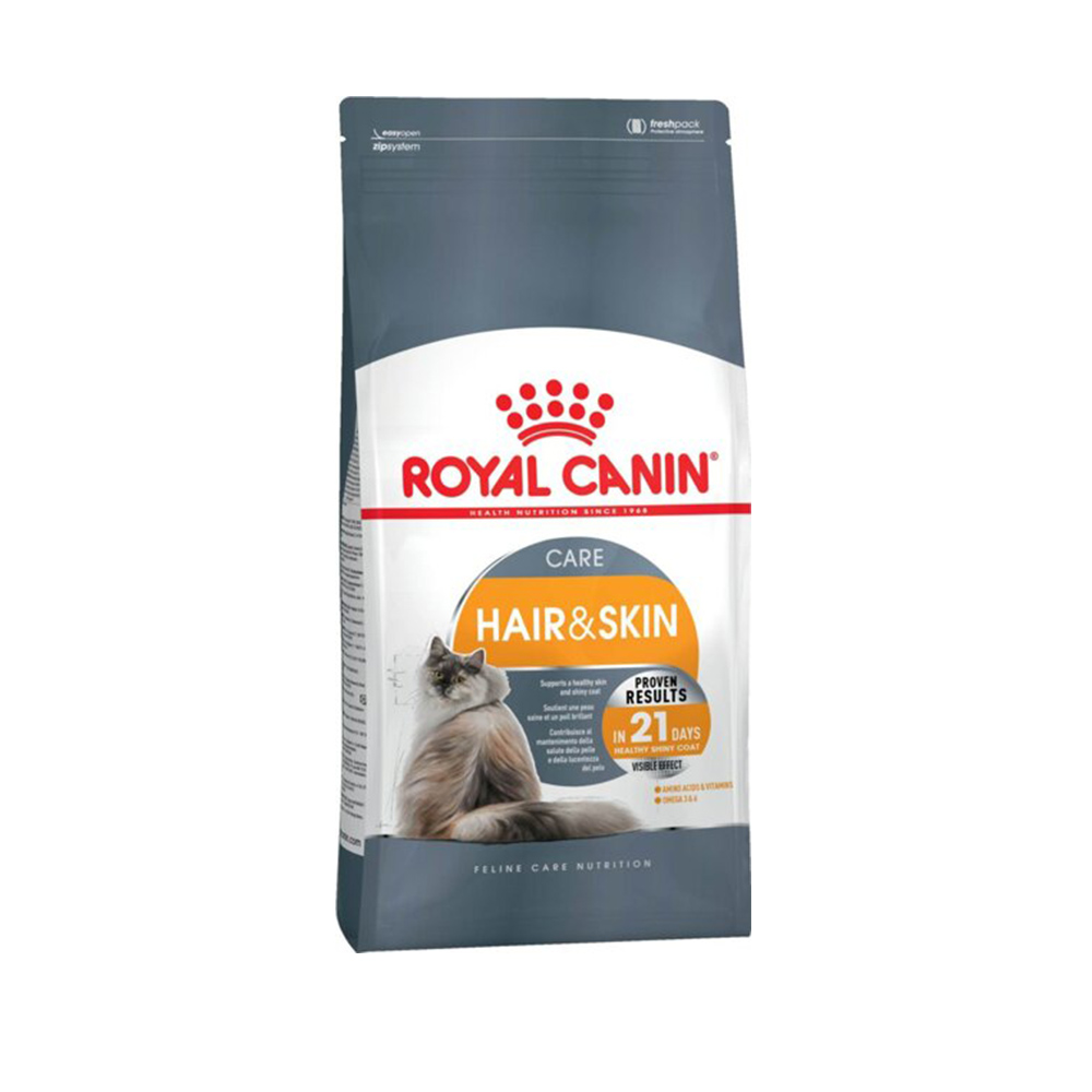 Royal Canin корм ФКН7 Хэйр энд Скин кэа