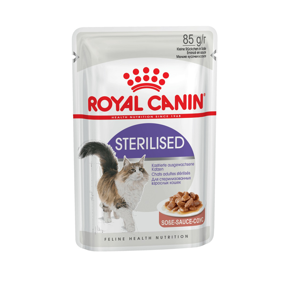 Royal Canin пауч Стерилайзд (соус) 85гр