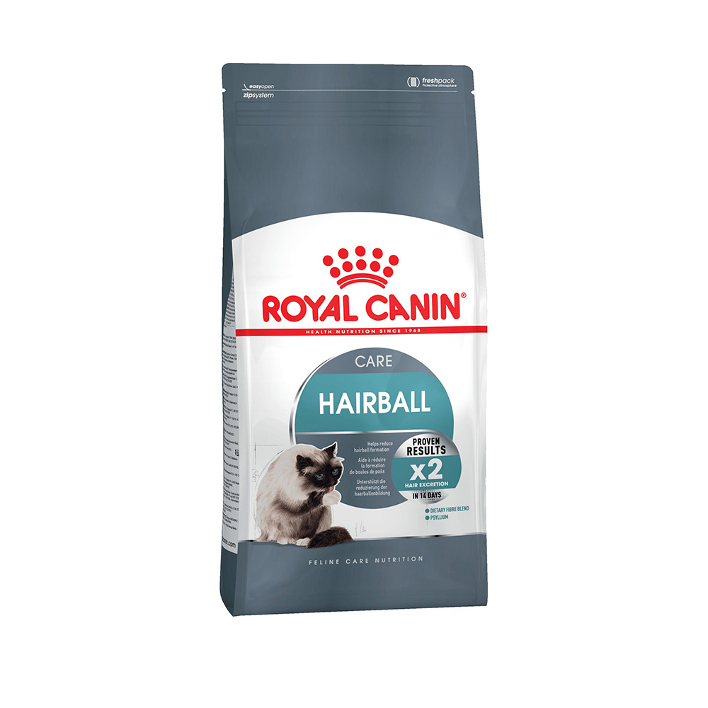 Royal Canin корм ФКН7 Хэйрболл кэа